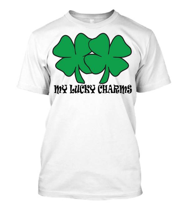 My Lucky Charms Green Shamrocks T-Shirt