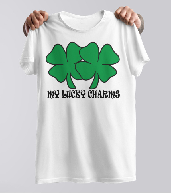 My Lucky Charms Green Shamrocks T-Shirt