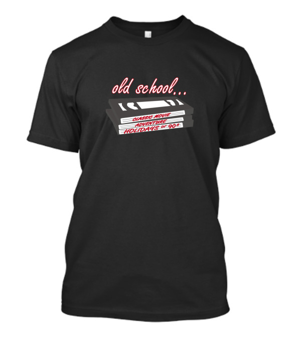 Old School Classic Movie Adventure Holidays Of 90s T-Shirt