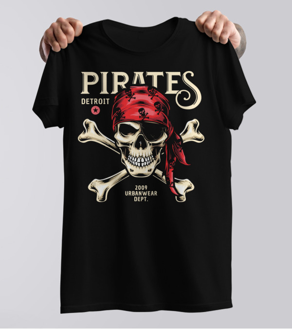 PIRATES DETROIT 2009 URBANWEAR DEPT T-Shirt