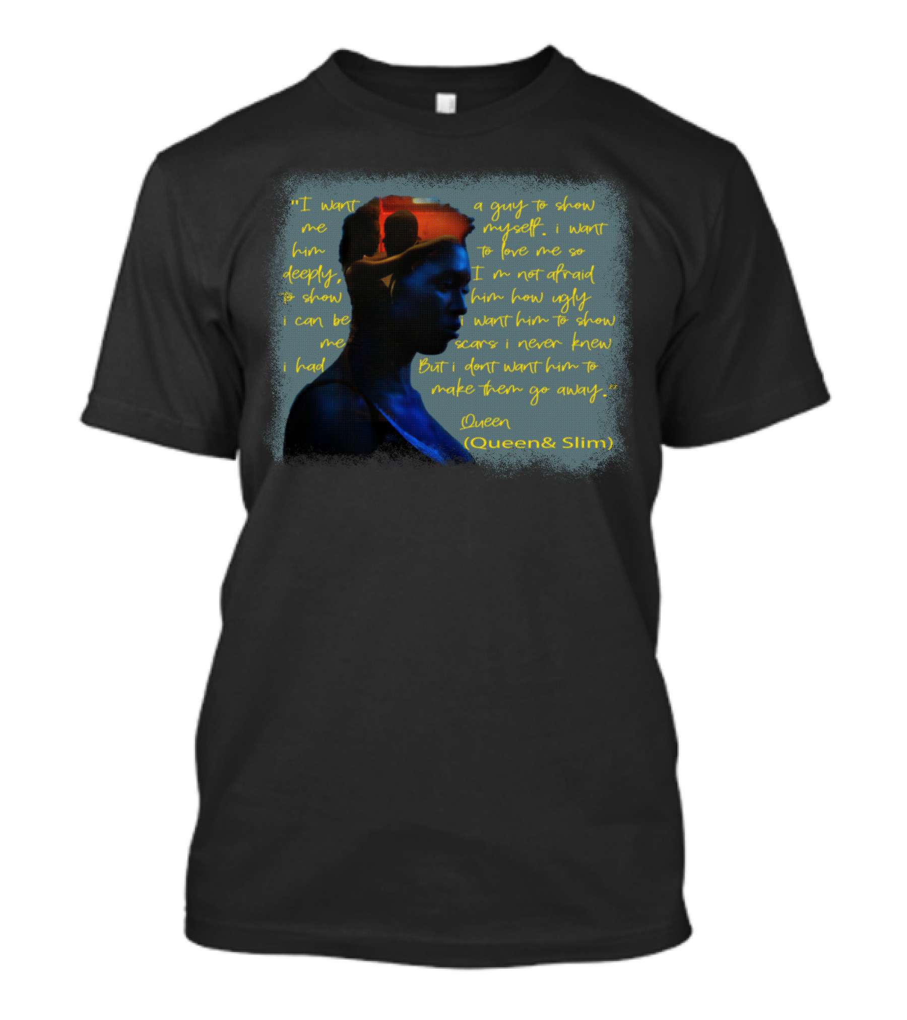 I Want Him Deeply Queen And Slim Quote Scars T-Shirt