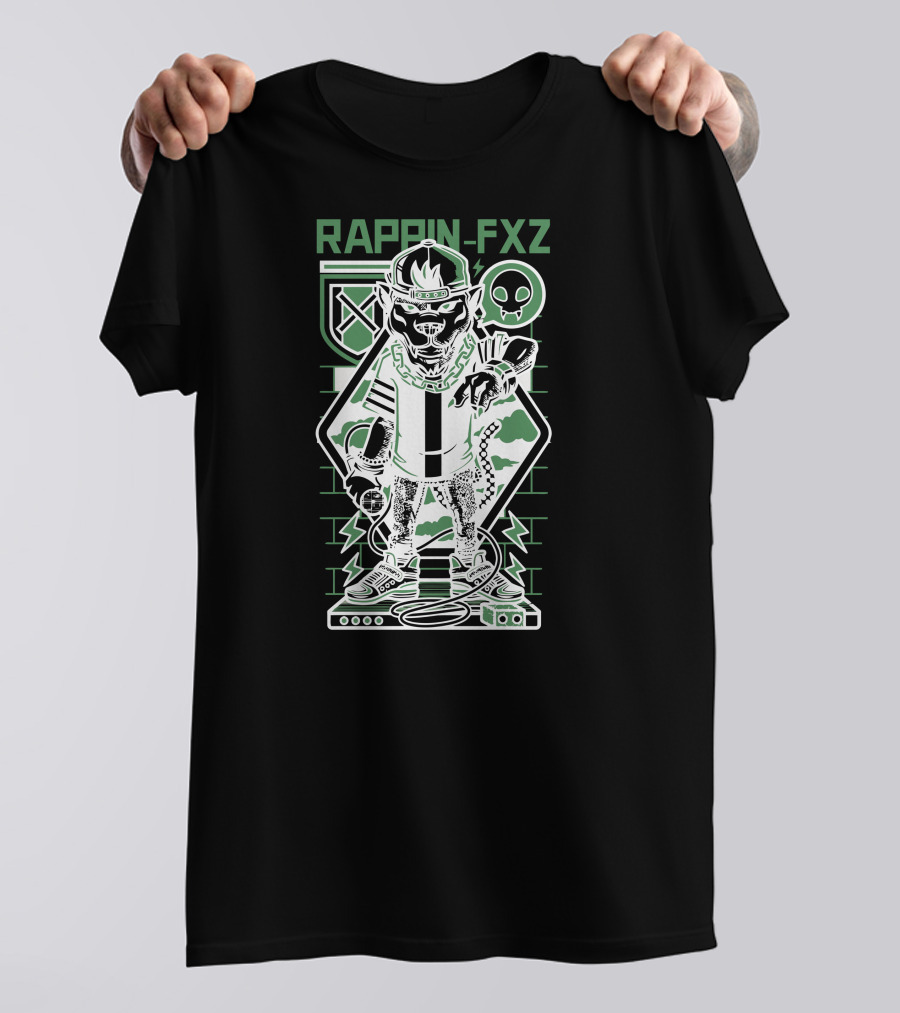Rappin Fxz Street Style Electric Vibe Swagger T-Shirt