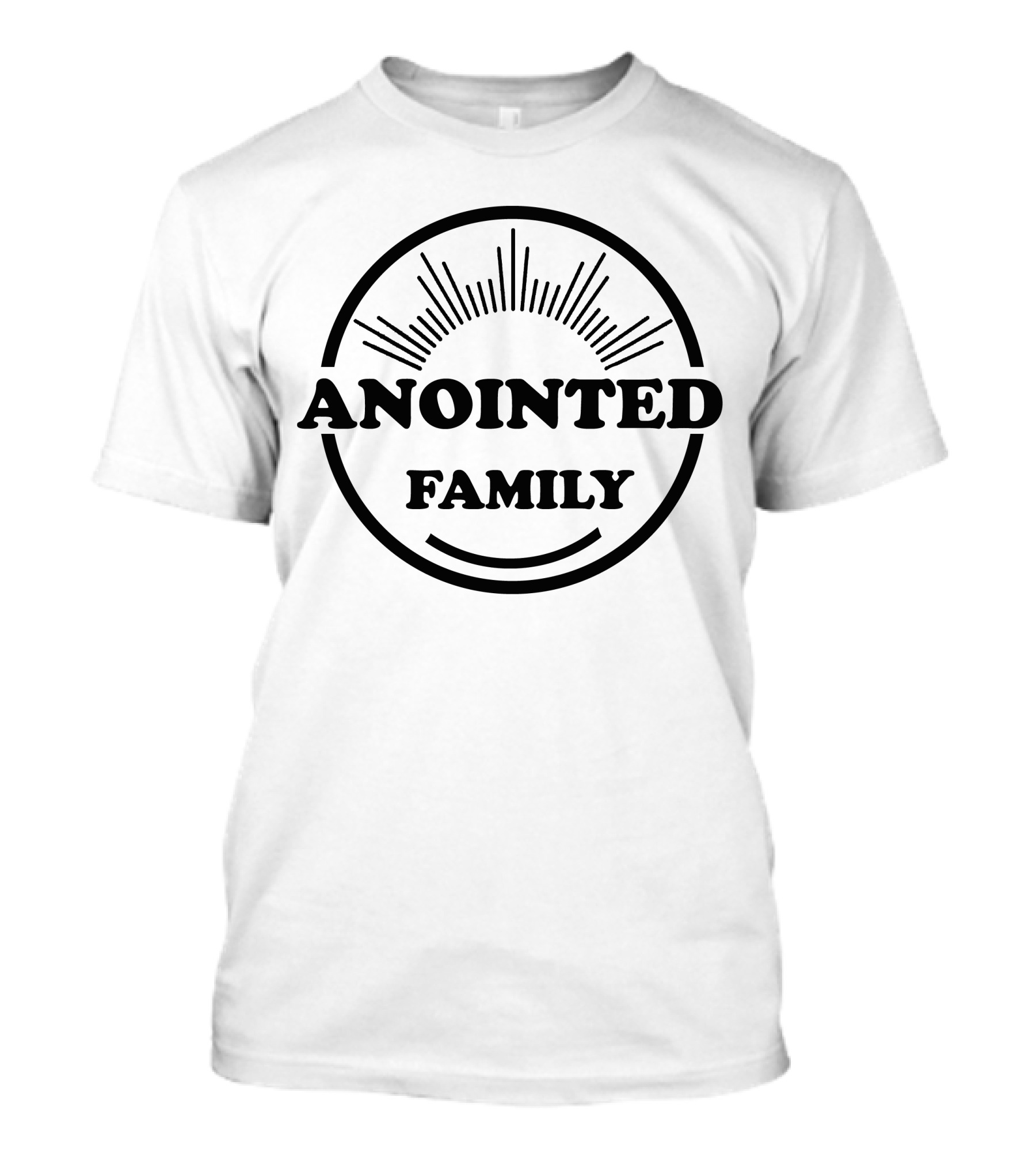 Anointed Family Radiant Circle Emblem T-Shirt