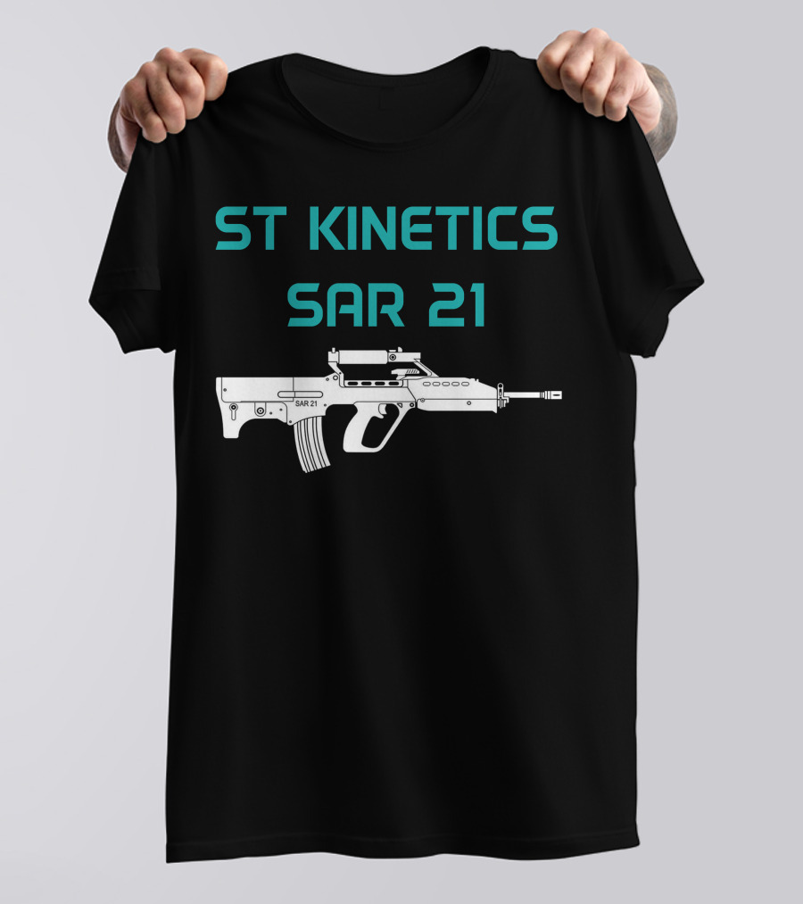 ST Kinetics SAR 21 Assault Rifle T-Shirt