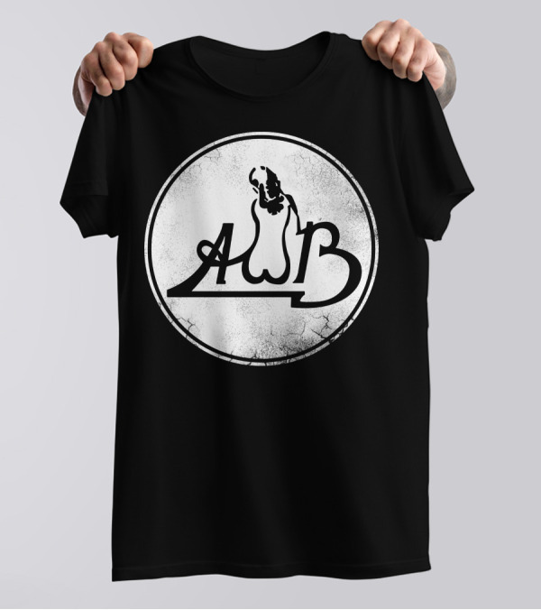 AWB Average White Band Retro Logo Circle T-Shirt