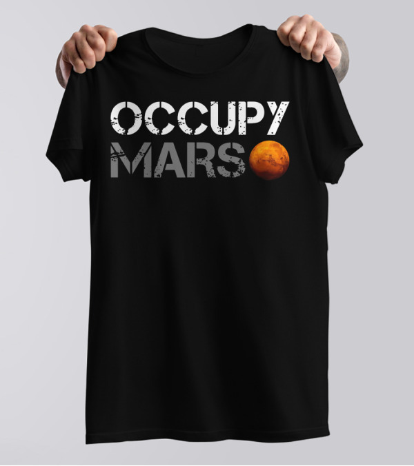 Occupy Mars Awesome Mars Iconic T-Shirt