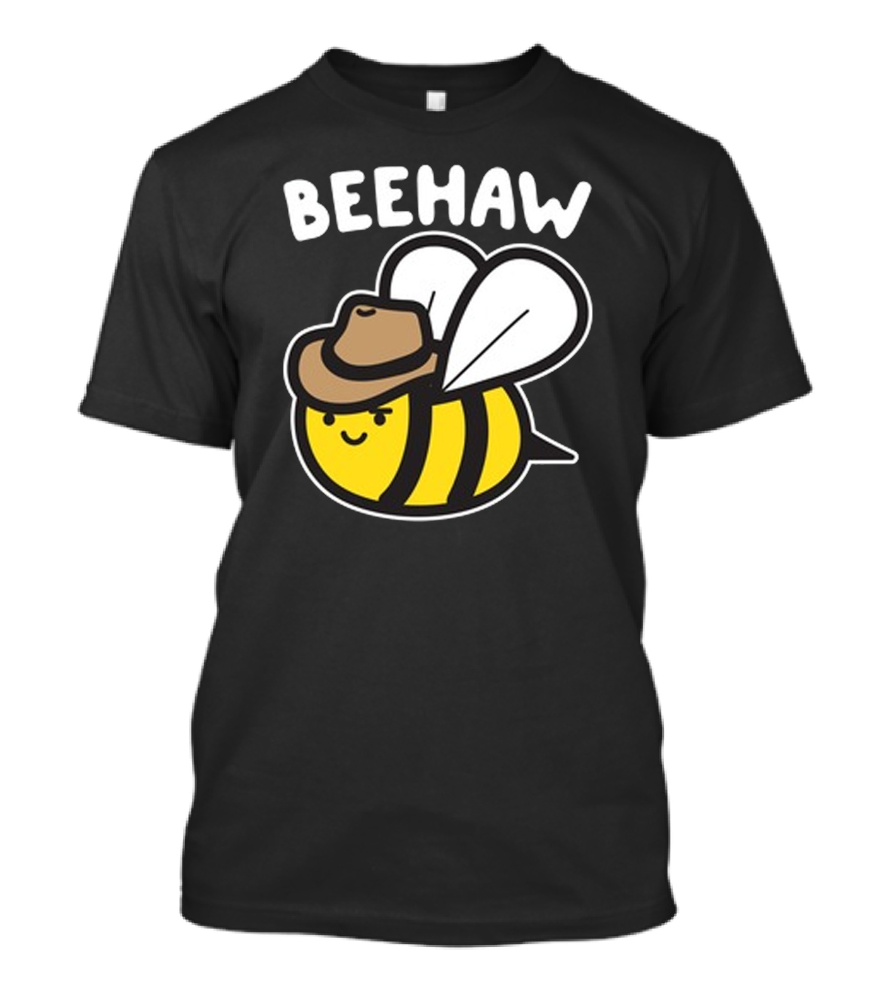 Beehaw Cowboy Bee With Hat T-Shirt