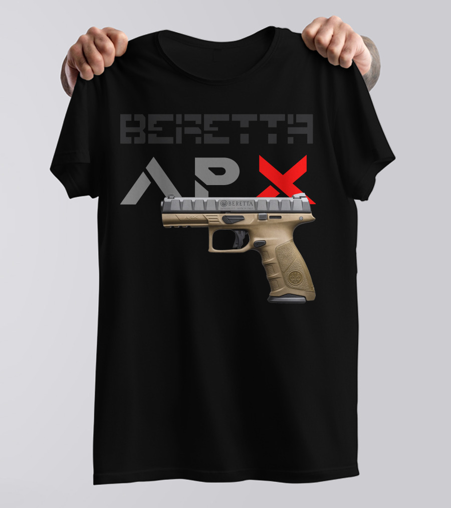 Beretta APX Handgun Tan Finish T-Shirt