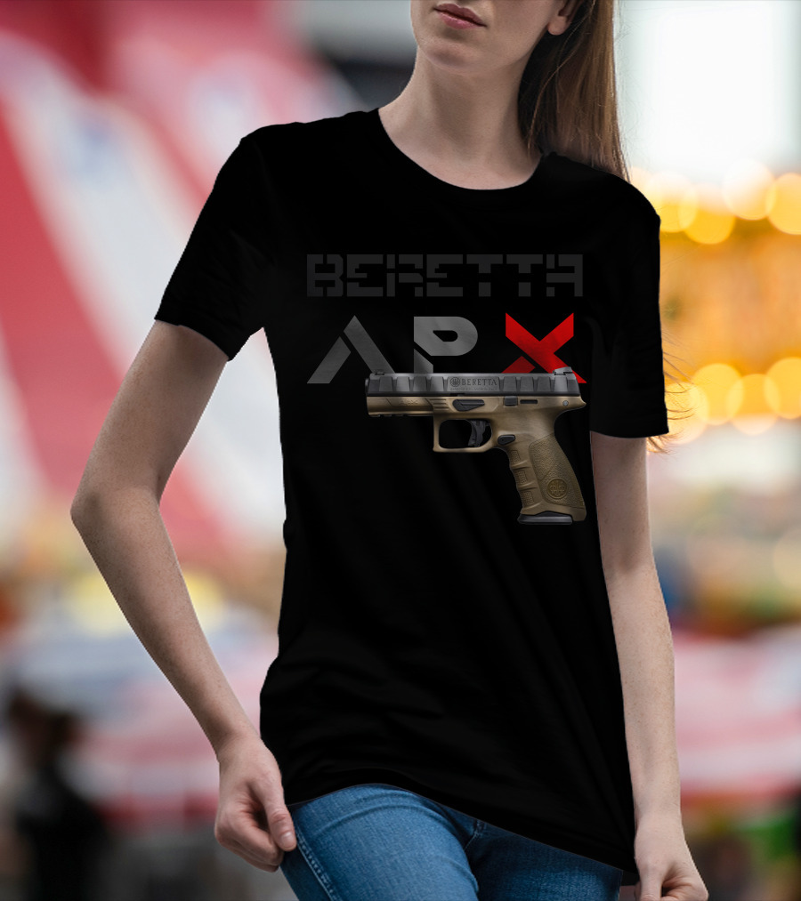 Beretta APX Handgun Tan Finish T-Shirt