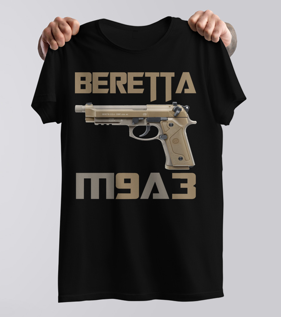 Beretta M9A3 Handgun 9mm Pistol T-Shirt