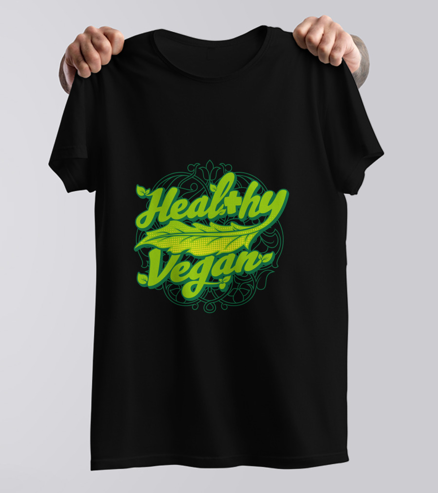 Healthy Vegan Leaf T-Shirt