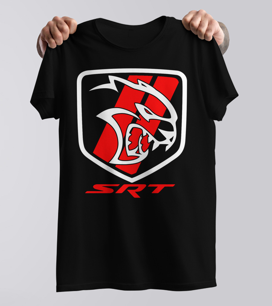 SRT Hellcat American Muscle Car Logo Emblem T-Shirt