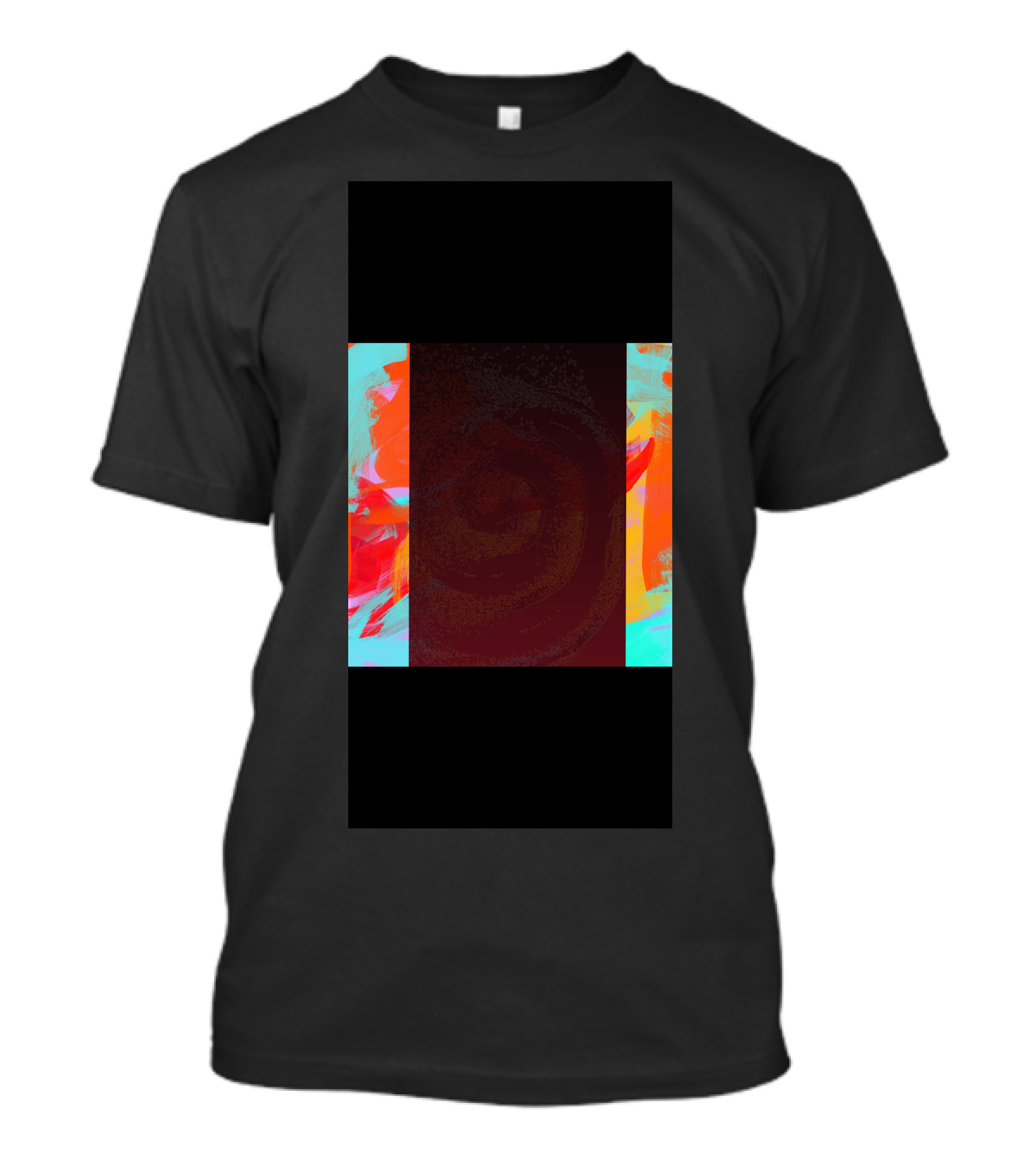 Hues Abstract Vibrant Colors T-Shirt