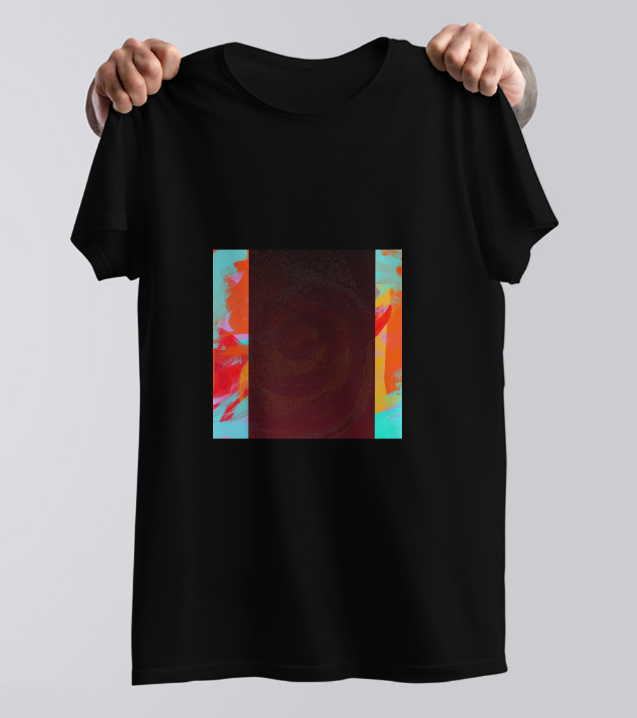 Hues Abstract Vibrant Colors T-Shirt