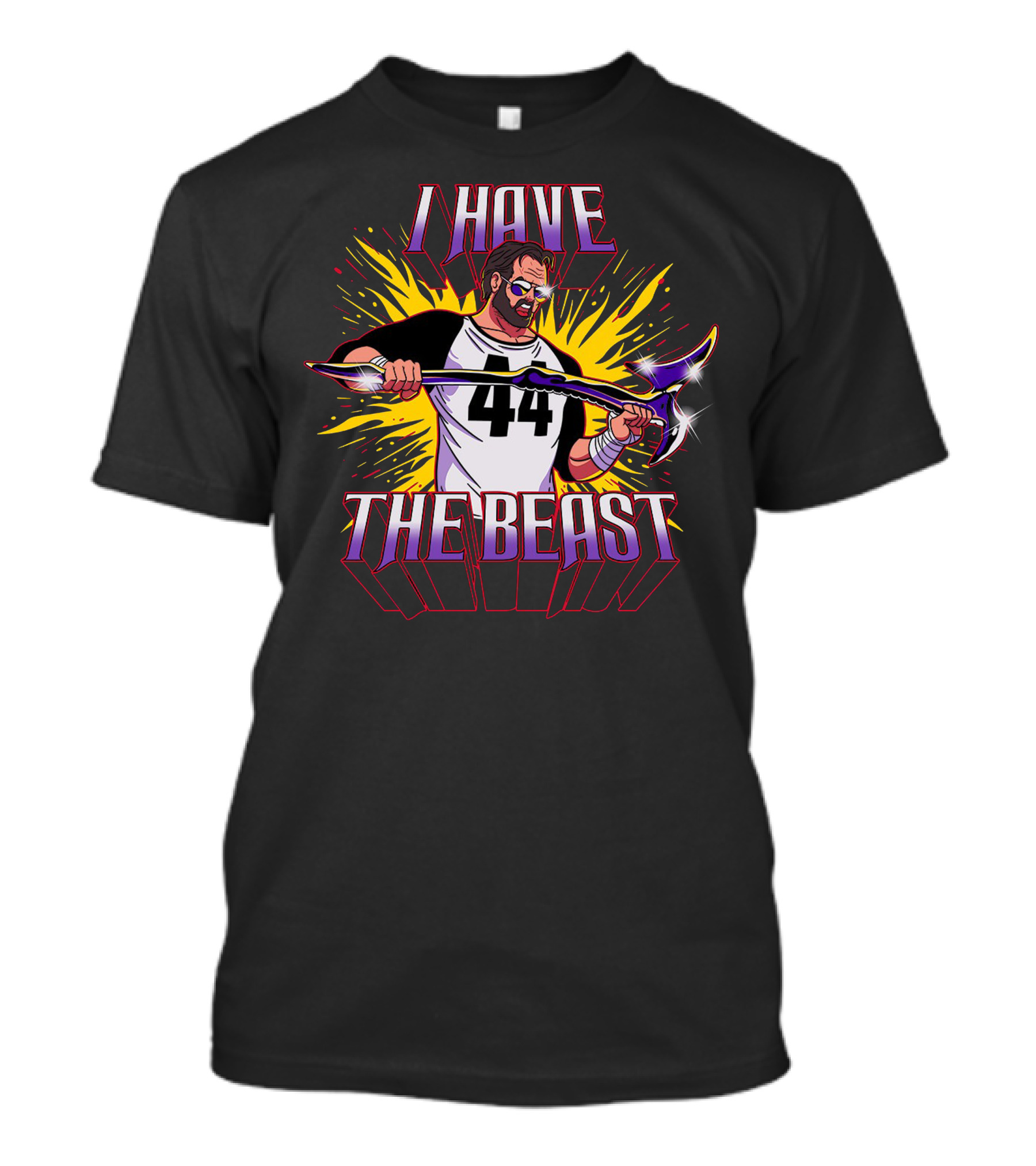 I Have The Beast 44 Retro Gaming Comic T-Shirt