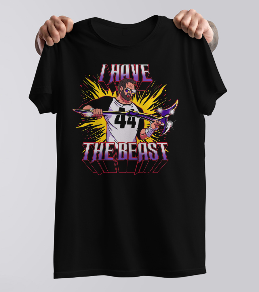 I Have The Beast 44 Retro Gaming Comic T-Shirt