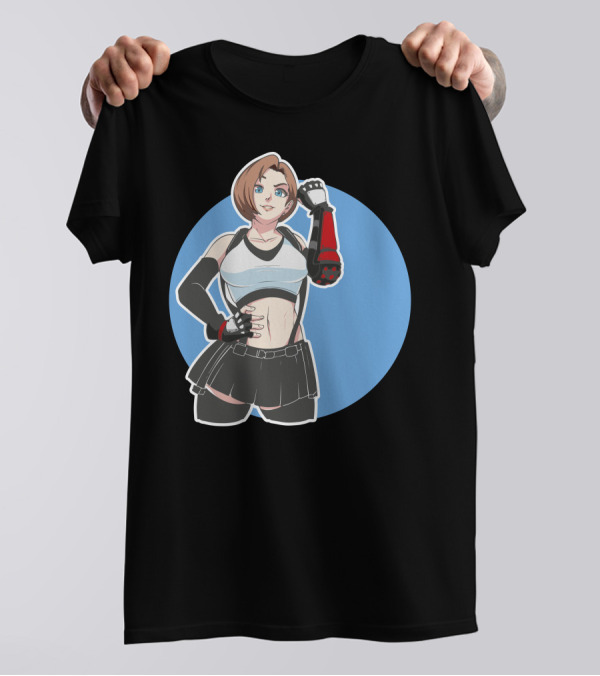 Jill Cosplay Inspired By Tifa Lockhart T-Shirt