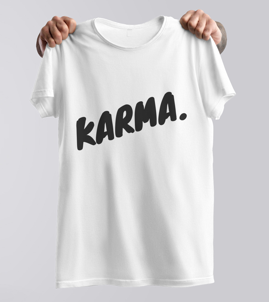 Karma Butterfly Flower Geometric Moon Phases Svg Boho Spiritual T-Shirt