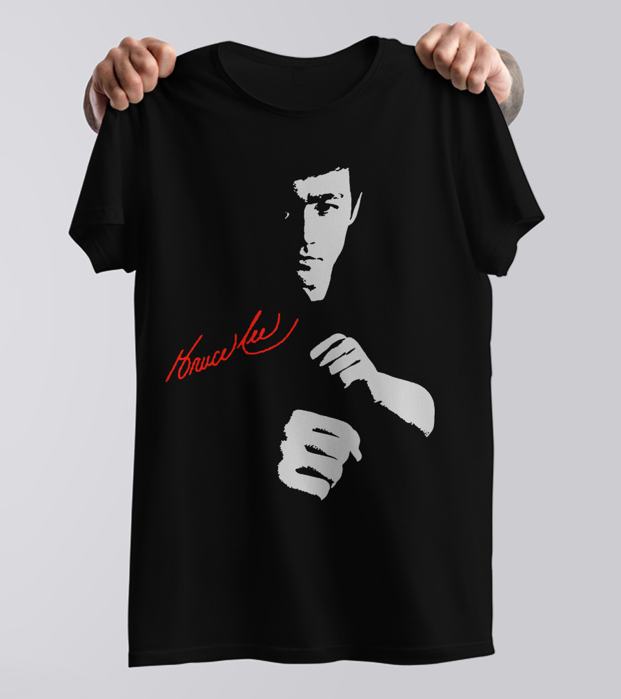 Bruce Lee The Dragon Awaits T-Shirt