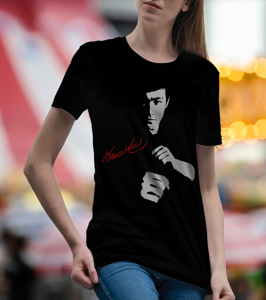 Bruce Lee The Dragon Awaits T-Shirt