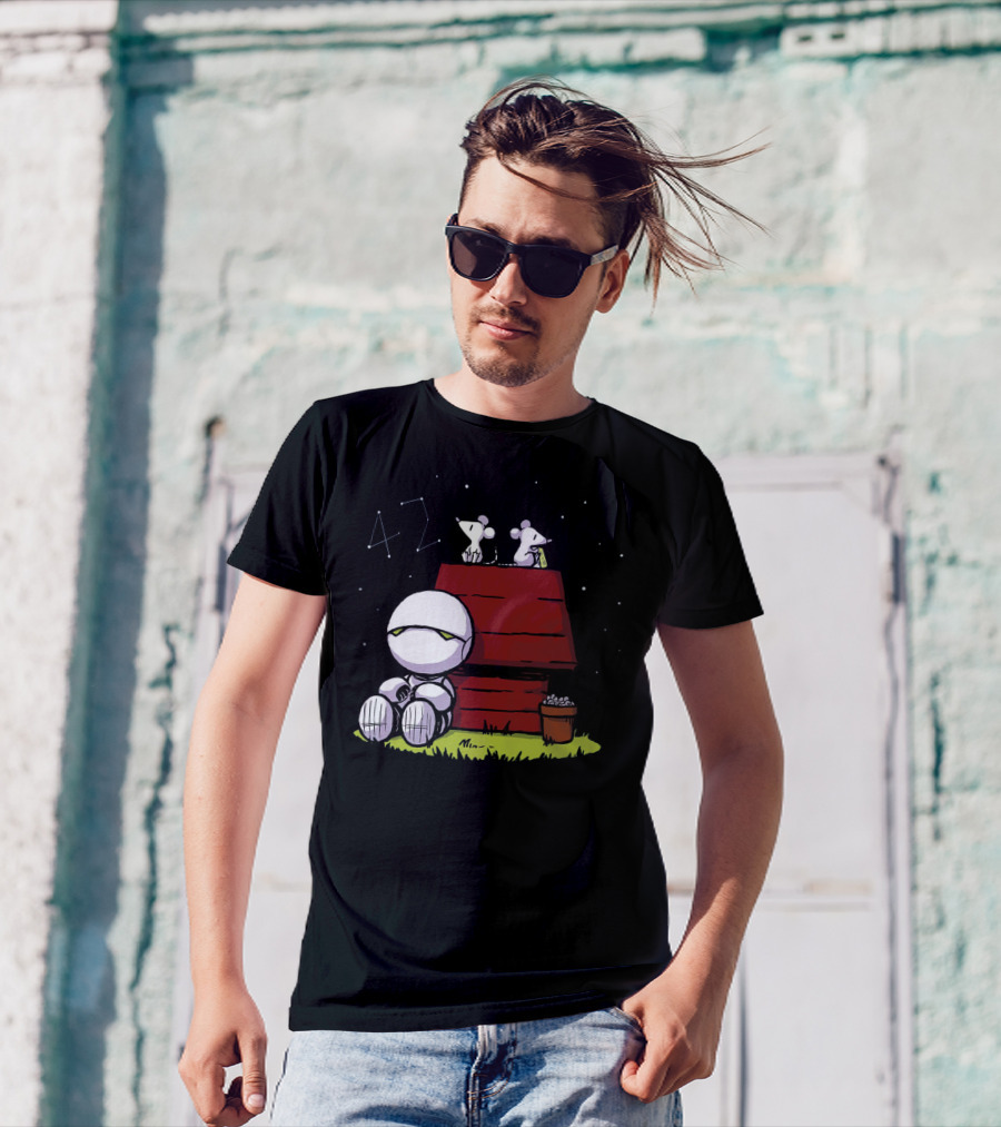Life Don Marvin Snoopy House 42 Constellation T-Shirt