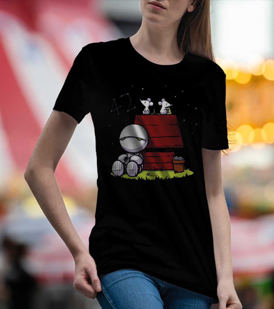 Life Don Marvin Snoopy House 42 Constellation T-Shirt