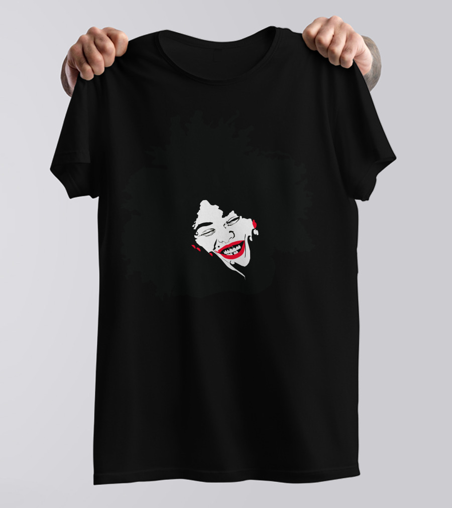Lineart Bold Expression Series Joyful Face T-Shirt