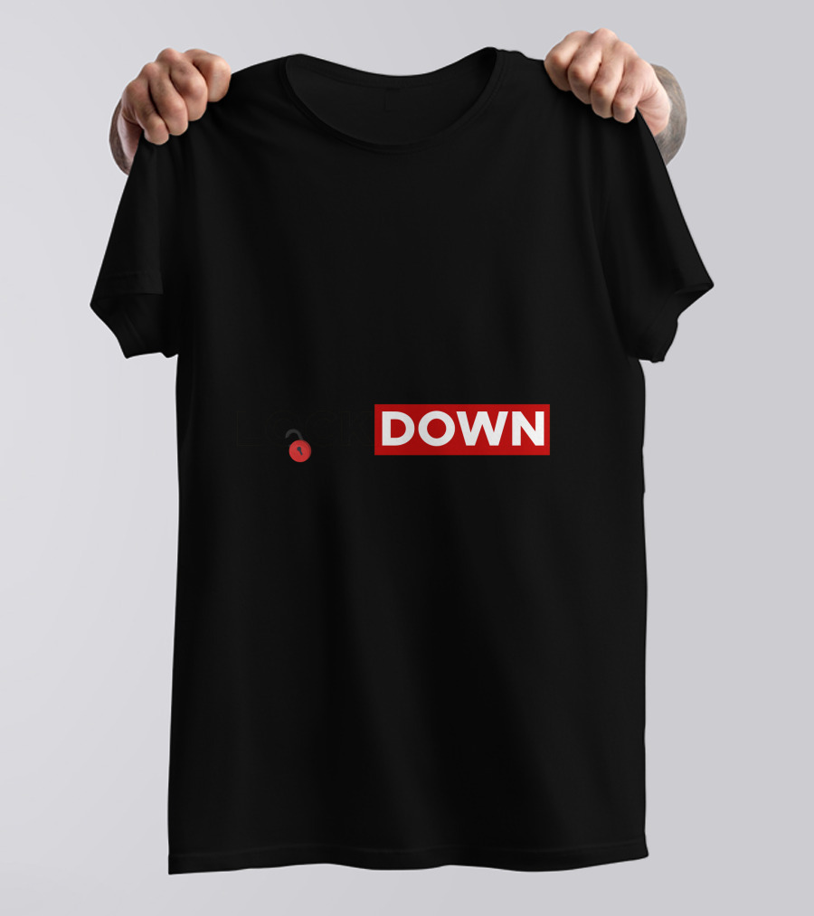 LOCK1DOWN Red T-Shirt