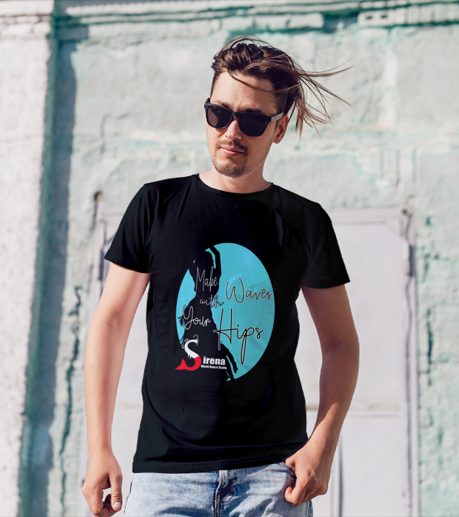 Make Waves With Your Hips Sirena World Dance Studio Sleeveless Top T-Shirt