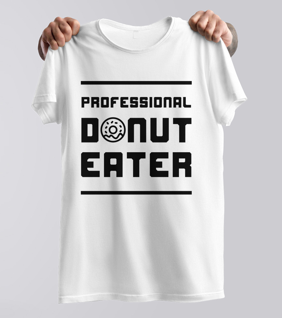 Professional Donut Eater Cute Donut Lover T-Shirt
