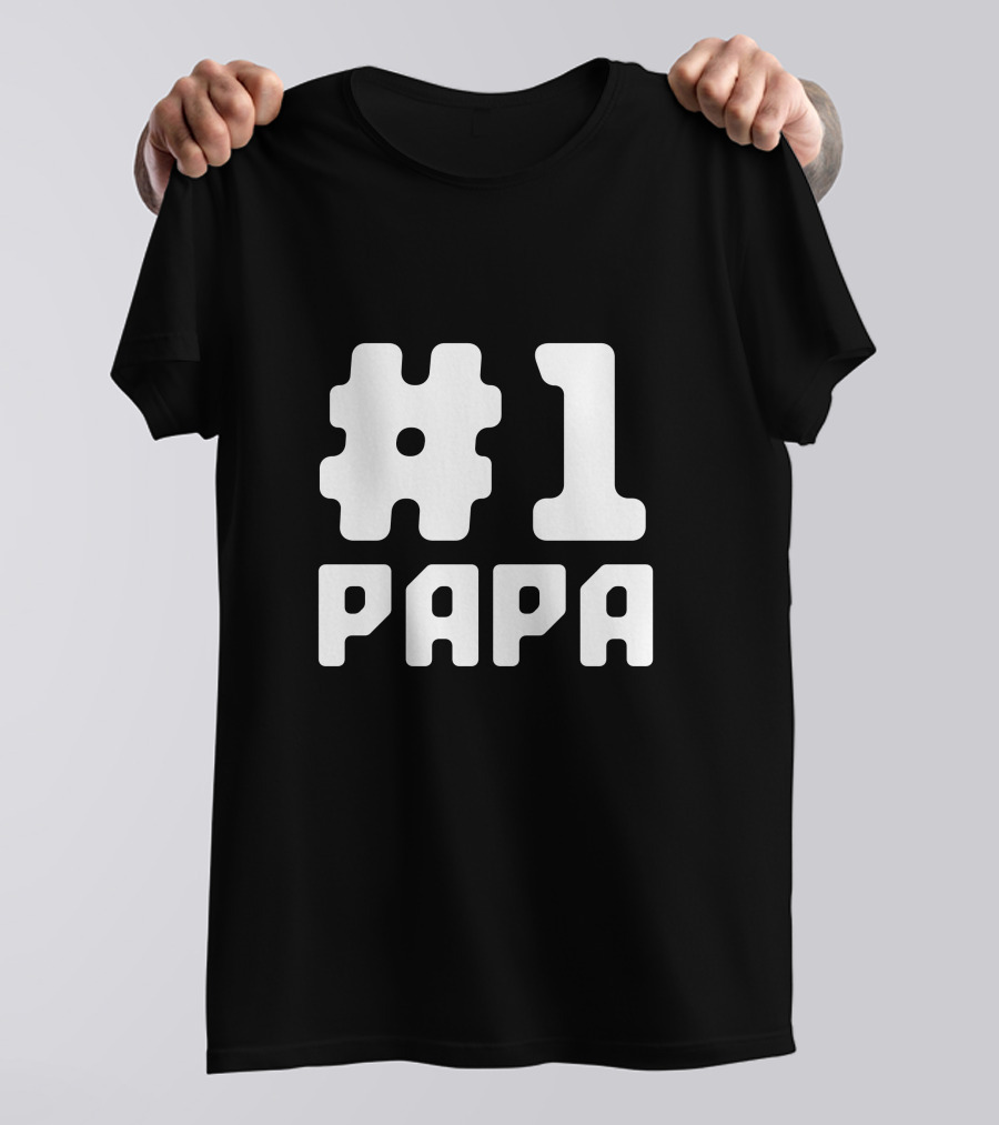 Number One Papa T-Shirt