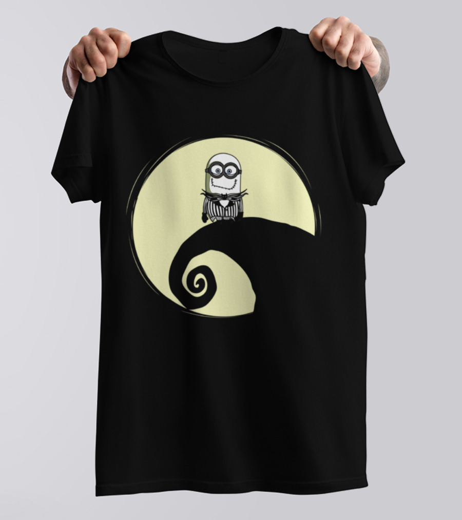Tim Burton Minion Moonlight Mashup T-Shirt