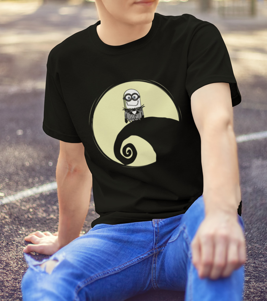 Tim Burton Minion Moonlight Mashup T-Shirt