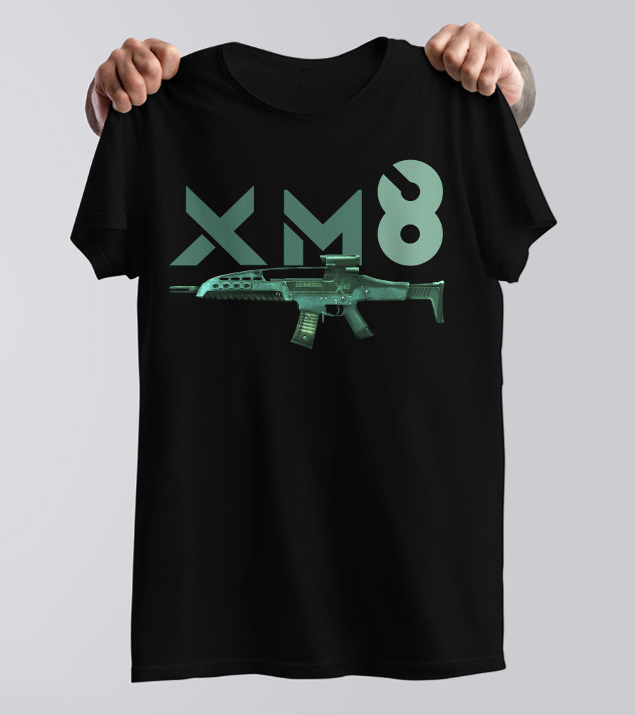 XM8 Rifle Graphic Bold Display T-Shirt