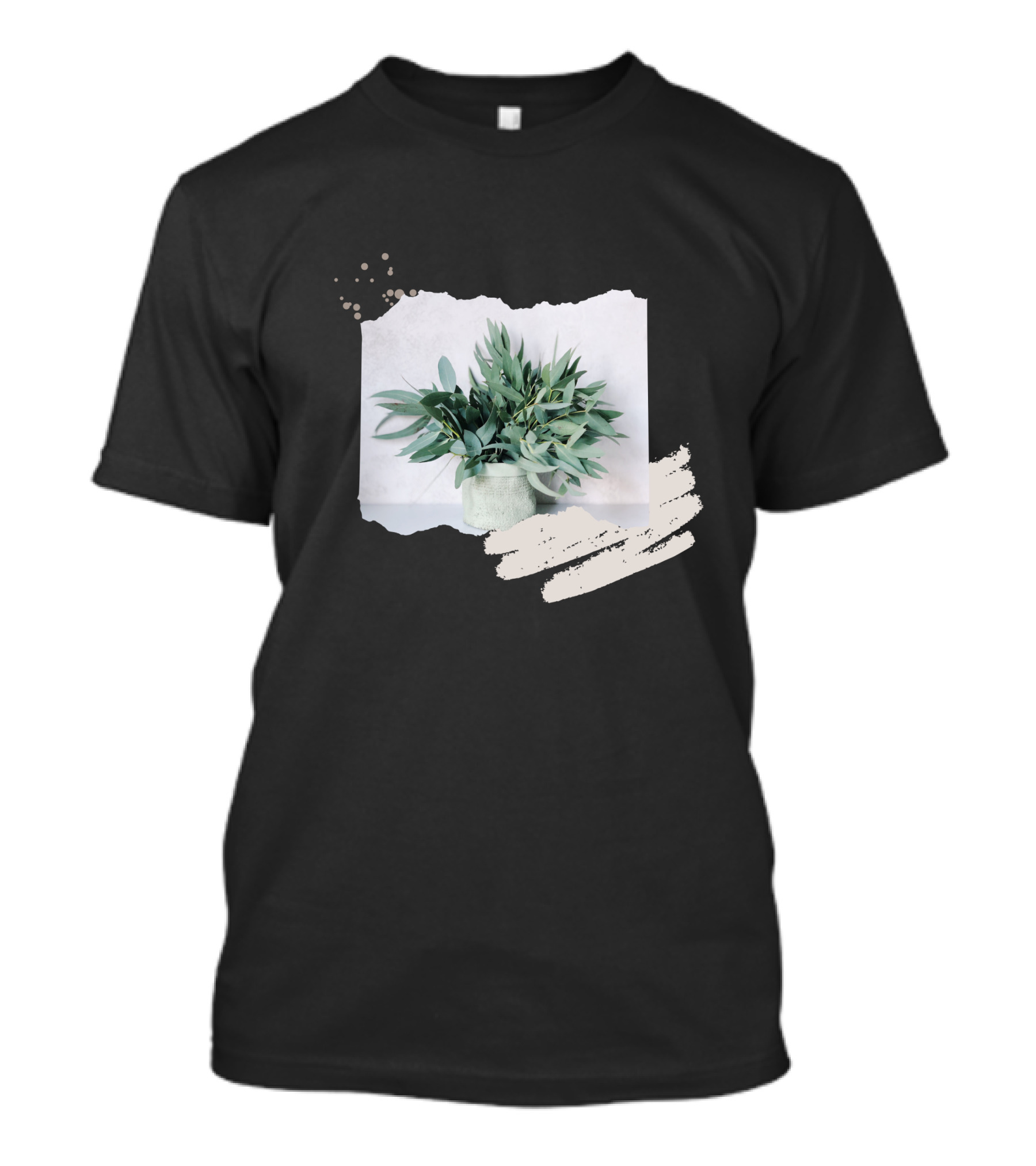 Russian Eucalyptus Leaves In Vase T-Shirt