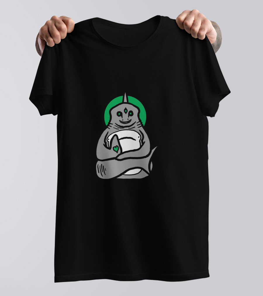 Spirit Animal Shark Buddha T-Shirt