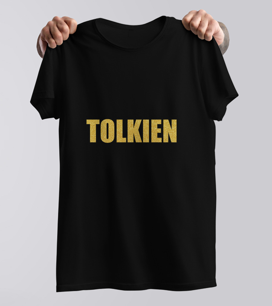 Tolkien Quality J.R.R. Tolkien Sparkling Text T-Shirt