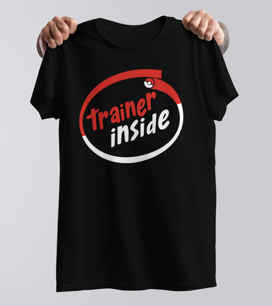 Trainer Inside Poké Ball T-Shirt