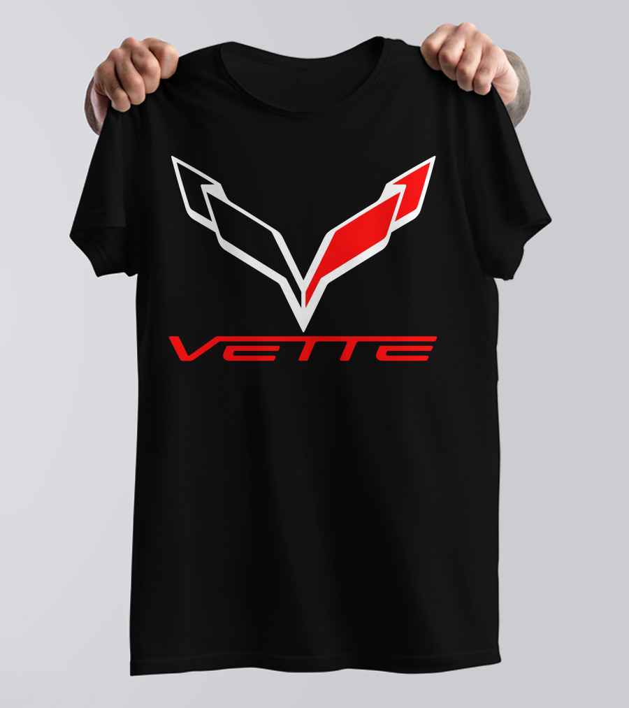 Vette Red Black Iconic T-Shirt