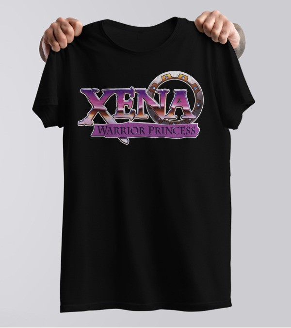 Xena Warrior Princess Logo With Chakram Iconic T-Shirt