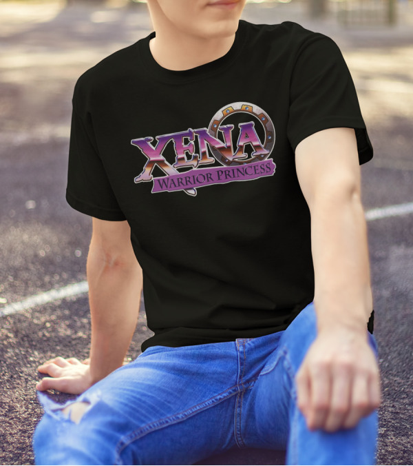Xena Warrior Princess Logo With Chakram Iconic T-Shirt