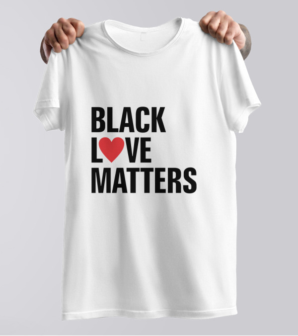 Black Love Matters Heart T-Shirt