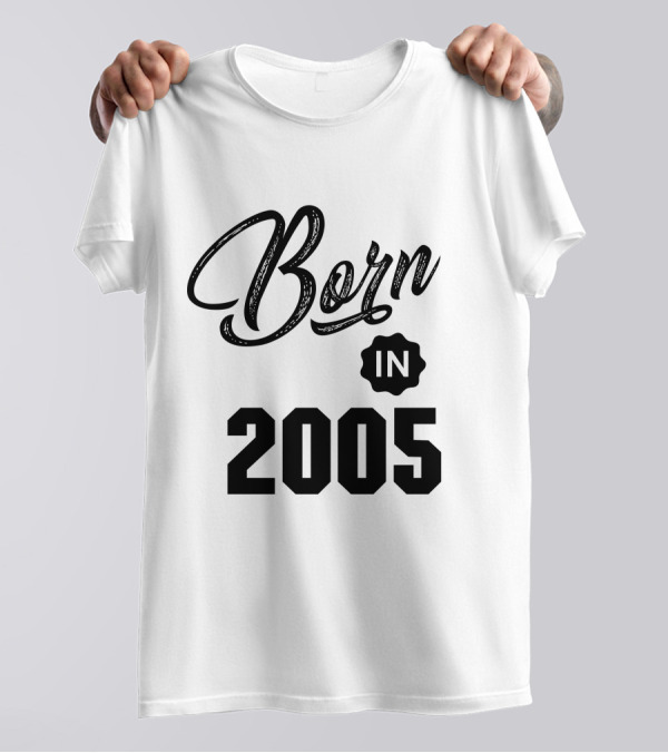 Born In 2005 Vintage T-Shirt