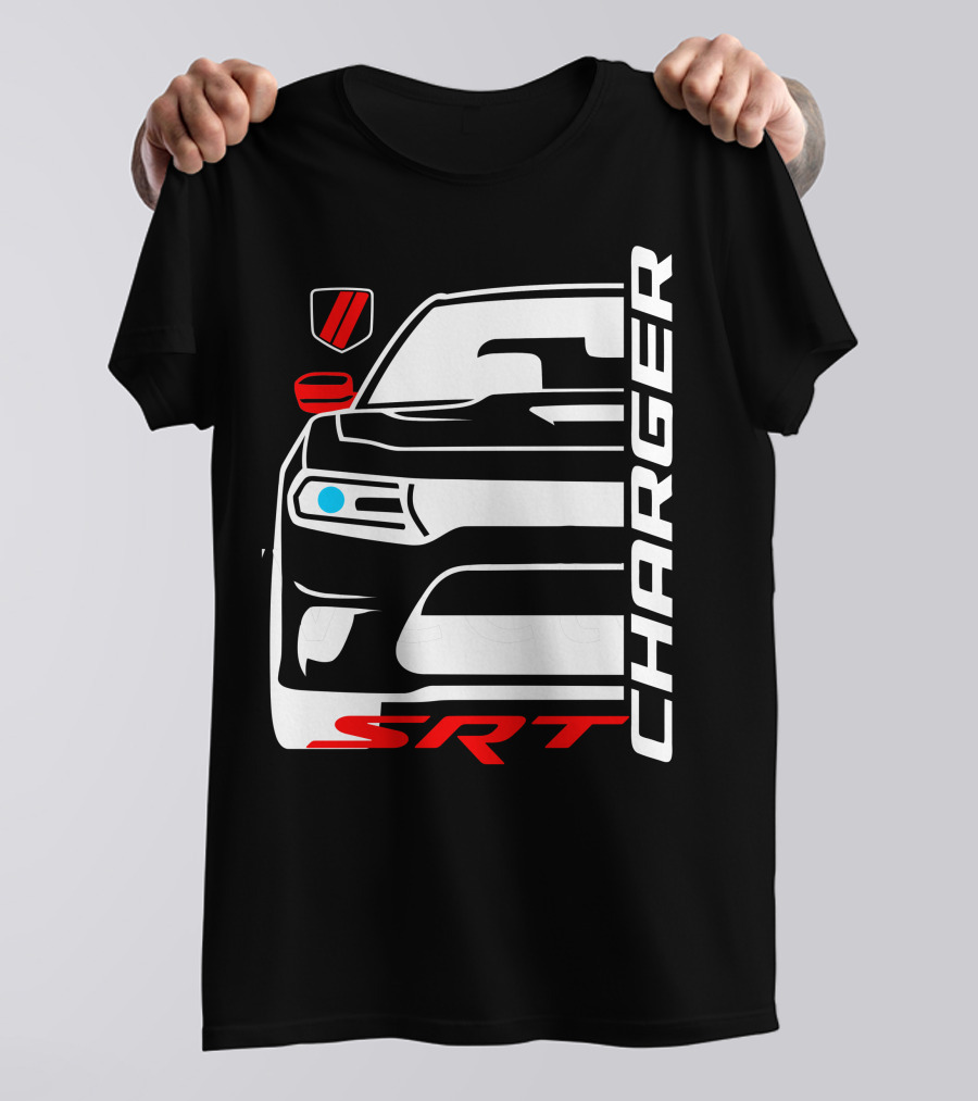 SRT Charger American Muscle Car Front T-Shirt