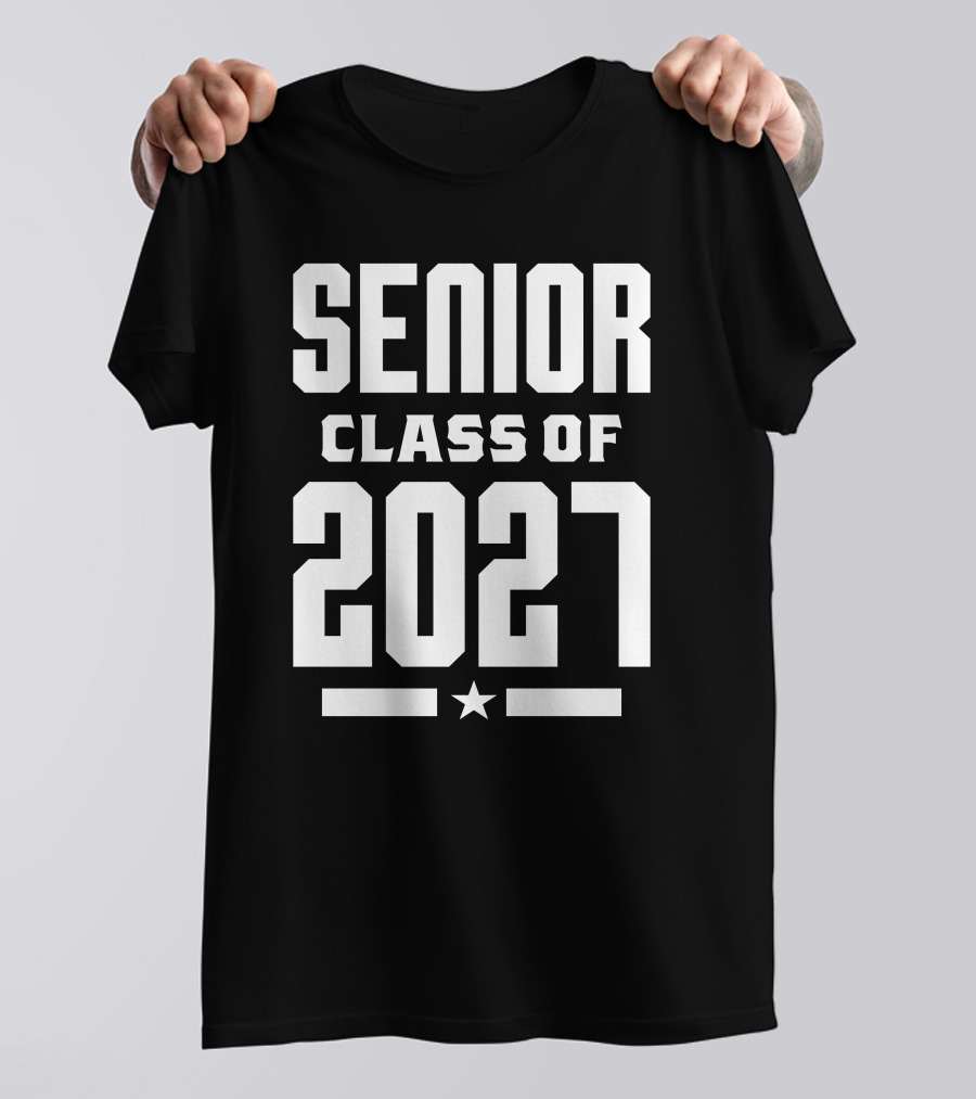 Senior Class Of 2027 Star T-Shirt