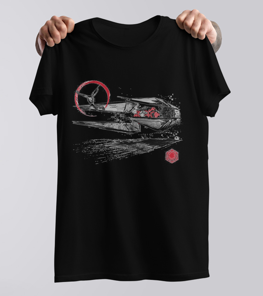 Star Wars First Order TIE Fighter Pasaana Pursuit T-Shirt