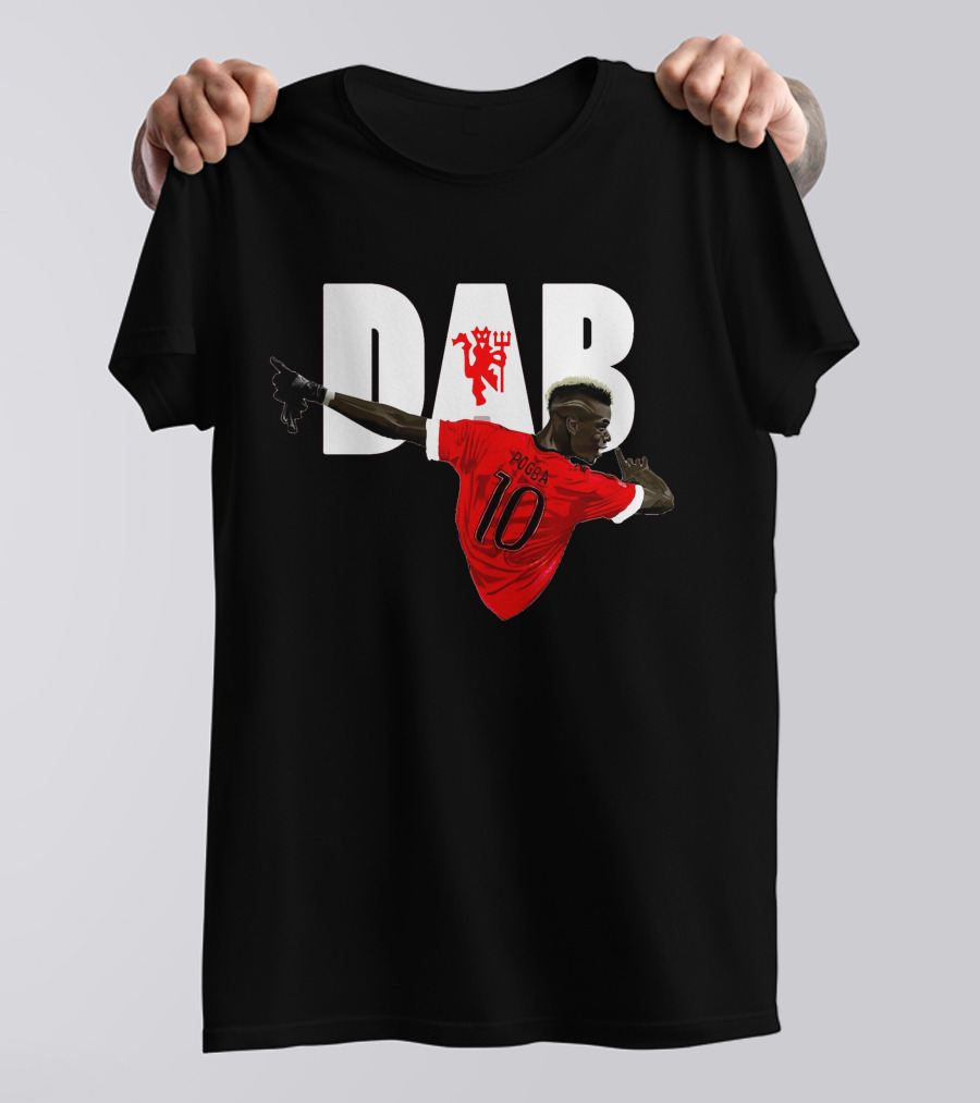Dab Pogba 10 Manchester Football Gesture T-Shirt