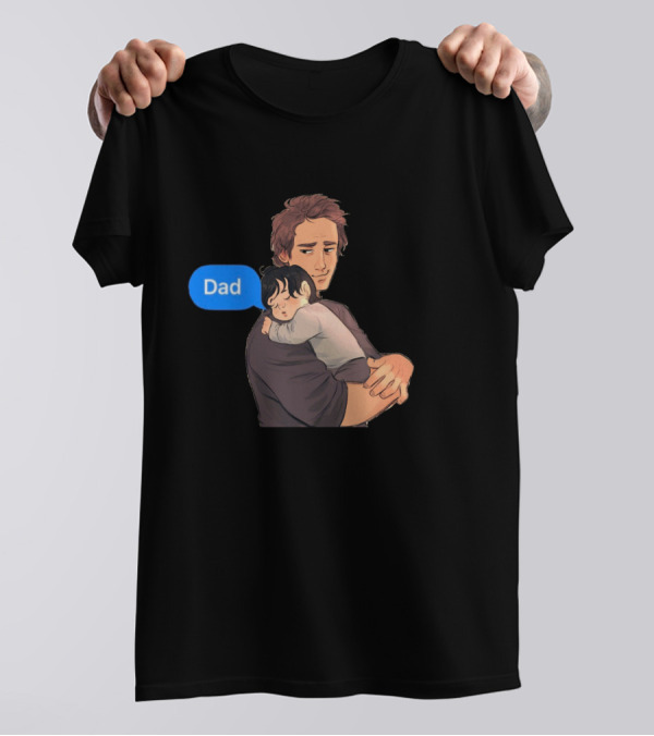 DaddyDad Dad Hugging Child T-Shirt