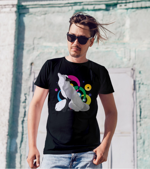 Fox Music Circular Vibrant Rhythm T-Shirt