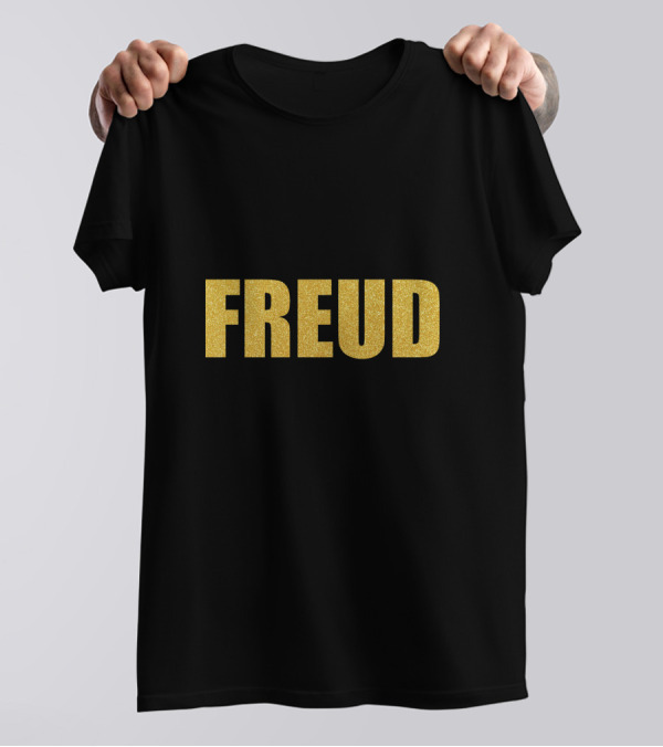 Freud Quality Sigmund Freud Lucian Freud Golden T-Shirt
